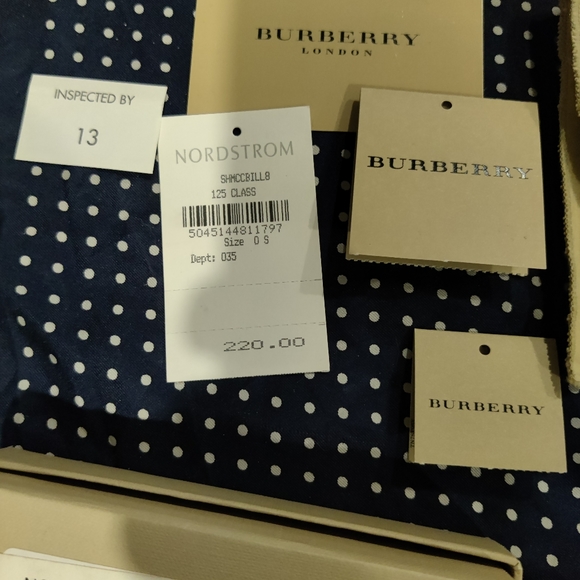 Used Burberry Wallet With all tags and box. - Picture 7 of 15